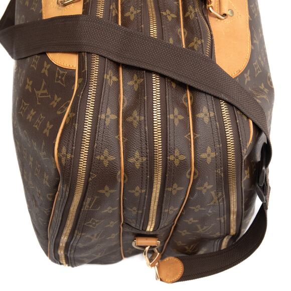 Louis Vuitton Monogram Alize 3 Poches Soft Sided Suitcase Luggage Lock And Keys - Picture 11 of 16